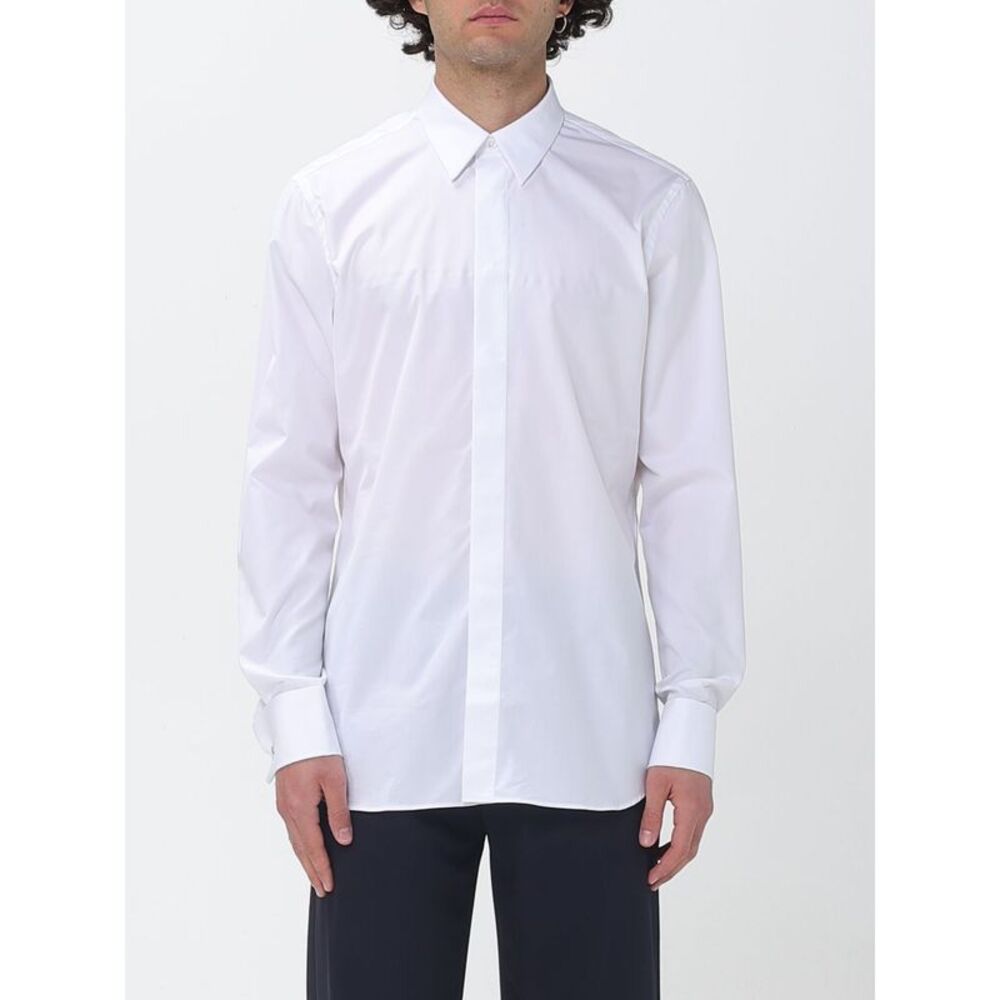 Lardini Men Classic Cotton Poplin Shirt Lardini